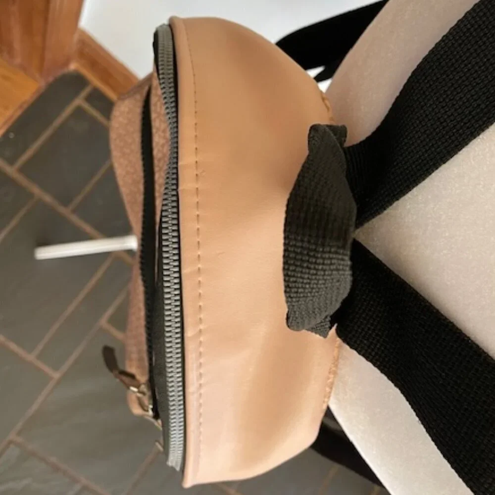 MICHAEL KORS Blush Pink Logo Monogram Backpack - Picture 6 of 16